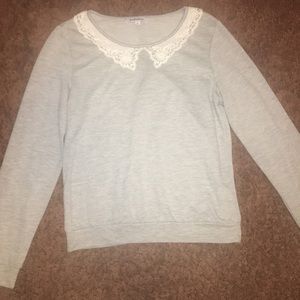 Peter Pan collar top